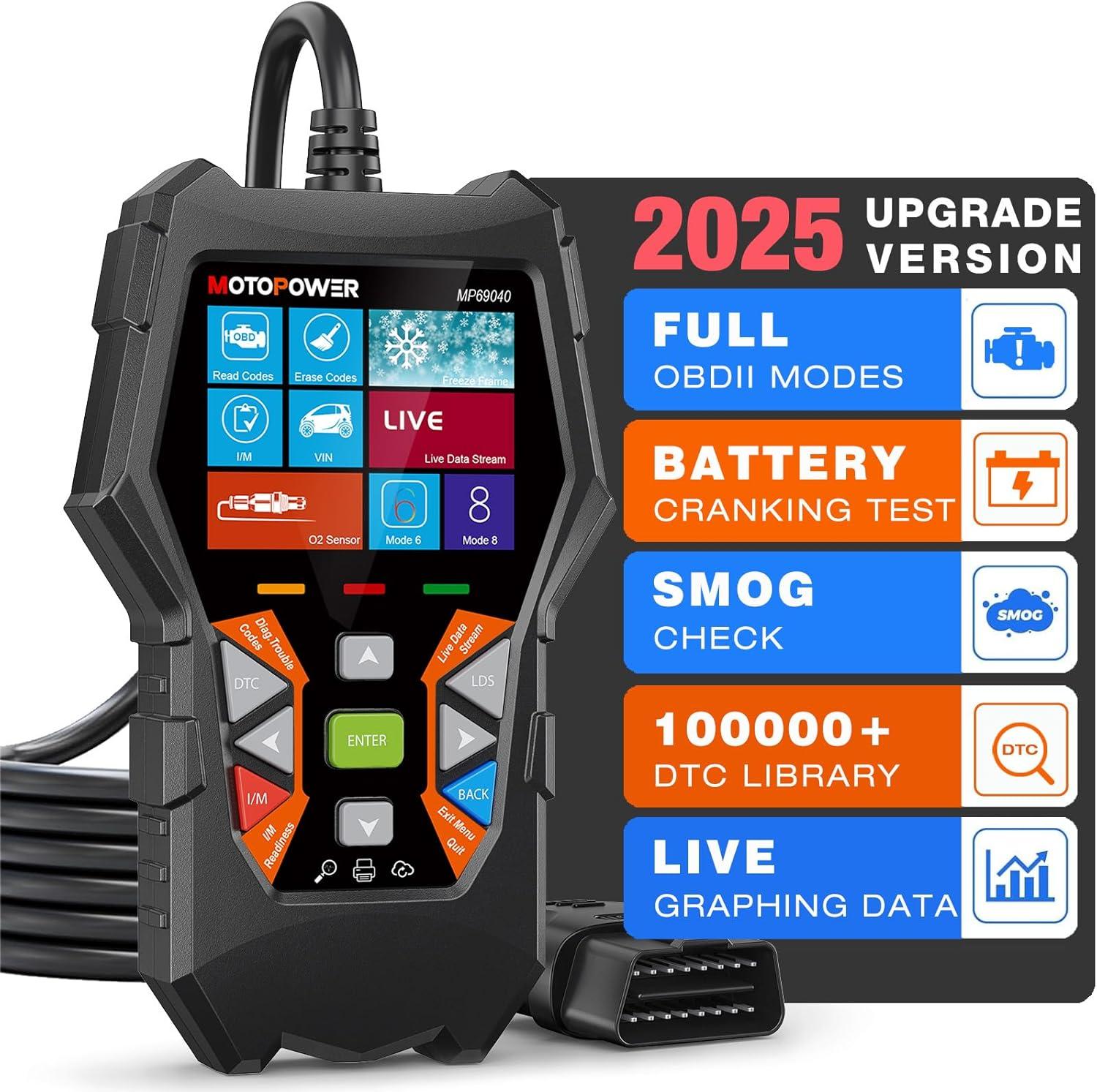MOTOPOWER Scan: OBD2 Showdown: MP69040 vs. Code Clues... Read Now!
