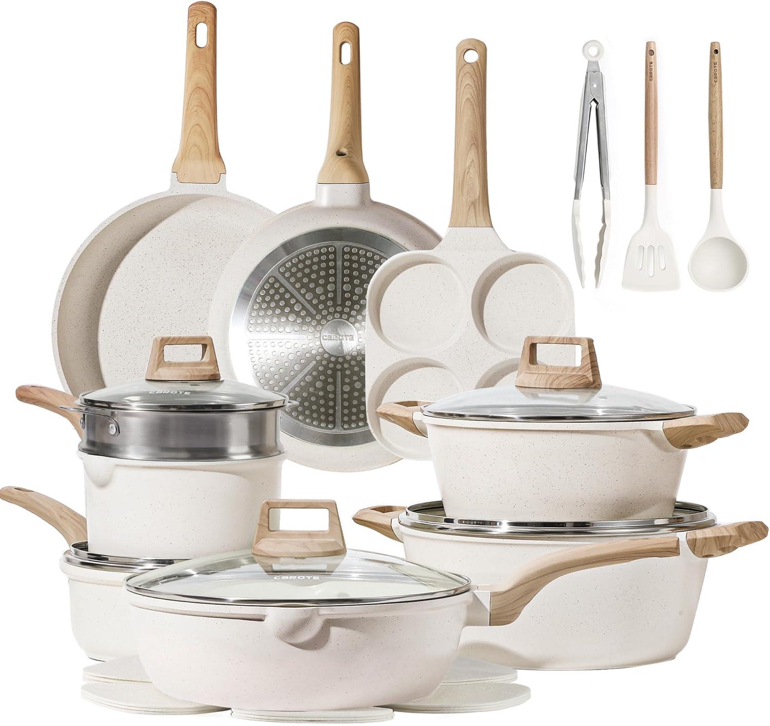 Nonstick vs. Stainless: The Showdown Cookware Set Comparison... Testimonials Say It All!