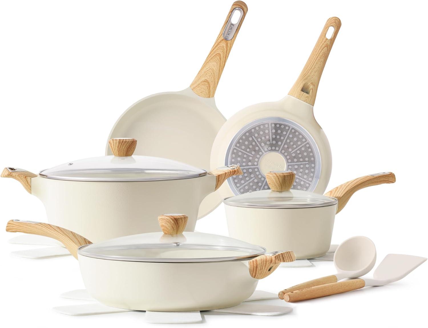 Comparing Non-Stick Cookware: Surprising Insight In 14-Piece Induction Set