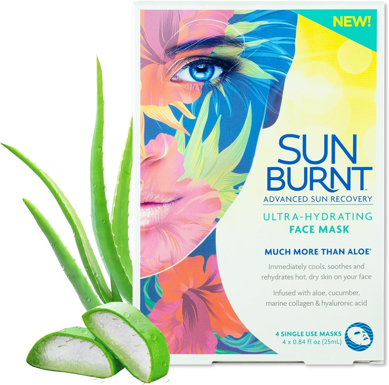 Sun Recovery Sheet Mask Showdown: Surprising Hydration vs. Aloe's Test