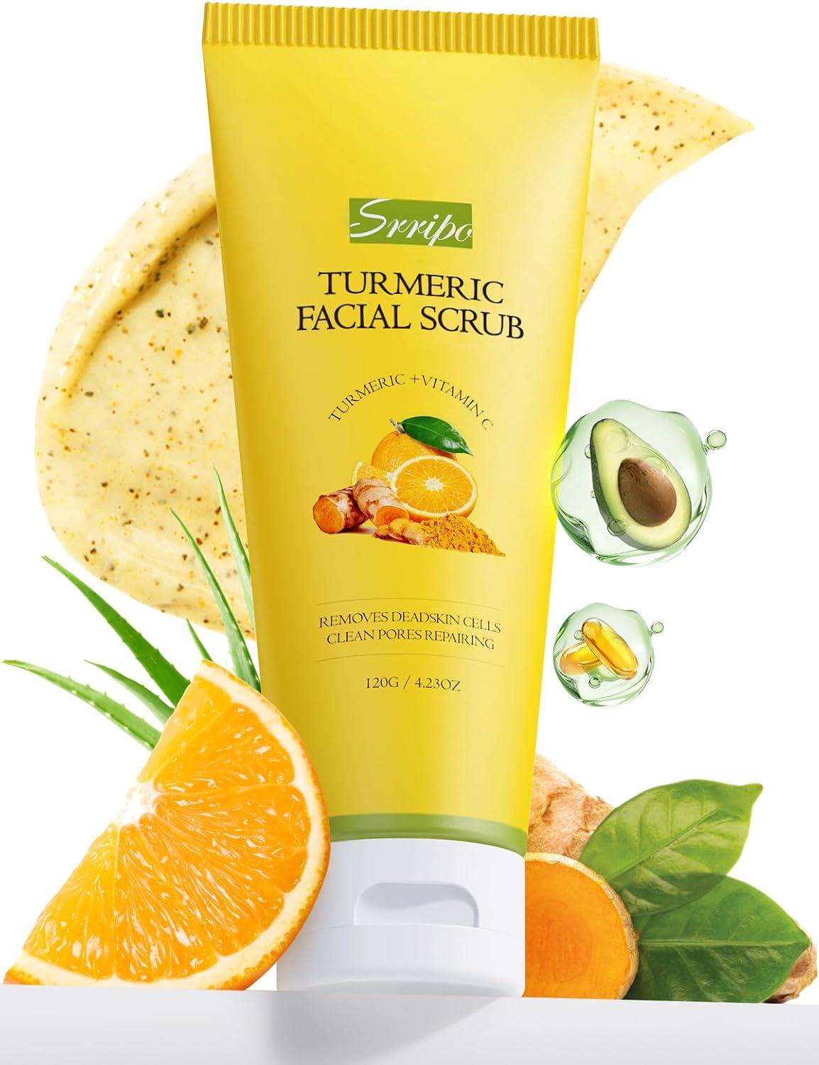 Vitamin C Turmeric Scrub Showdown: Tested on Blackheads; reveals surprising pore clarity