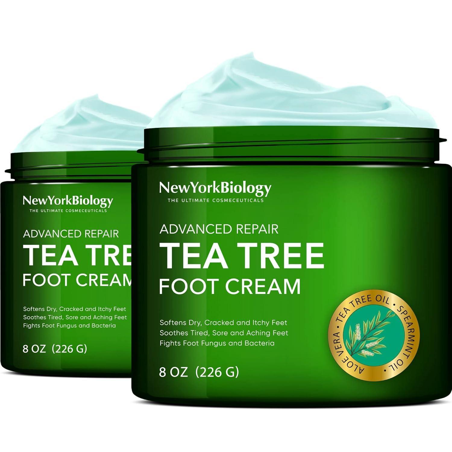 New York Tea Tree Cream for Dry Feet vs. Athlete's Itch... Tested for Surprising Results!
