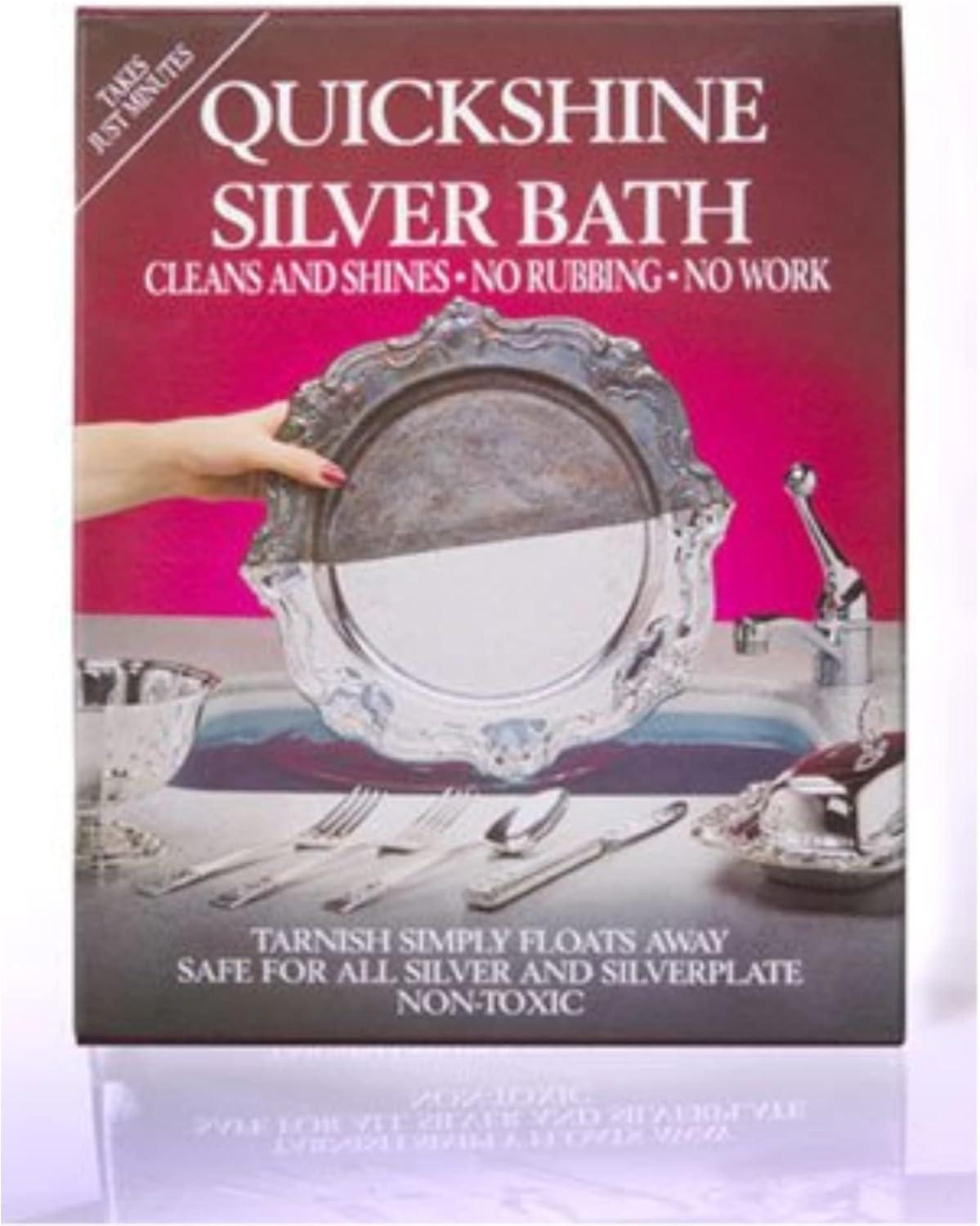 Silver Clean Shiny Bath Versus Compared... Surprising shine! (Eco-friendly tested)