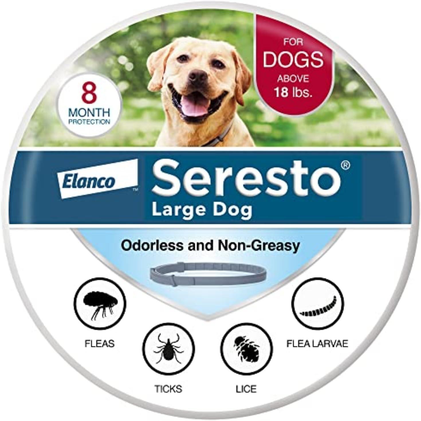 Seresto Vet-Recommended Collar vs. Trends... Tested, 8-Month Protection & More For Large Dogs