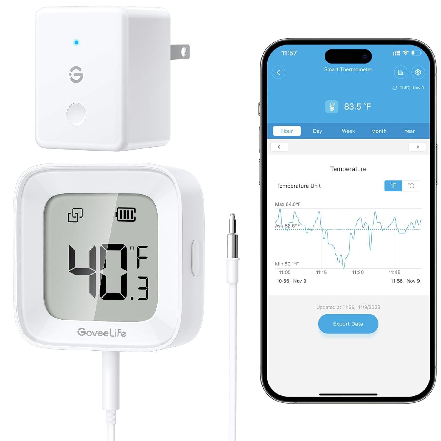 Freezer Monitoring vs Pool Thermometer: GoveeLife App vs WiFi Alarm, Tested