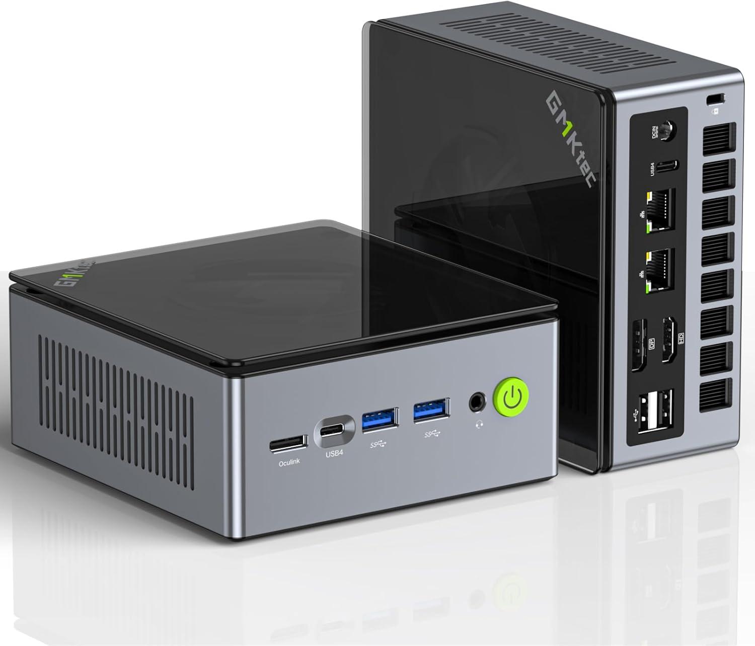 GMKtec Mini PC vs.AMD: Dual NIC, WiFi 6 Showdown for Gamers... Who Wins?
