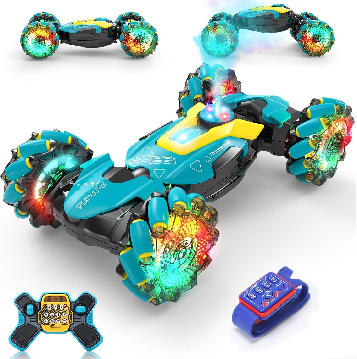 DEERC Gesture Car Showdown: Tested Sensing, Fog, Drift Magic Toy