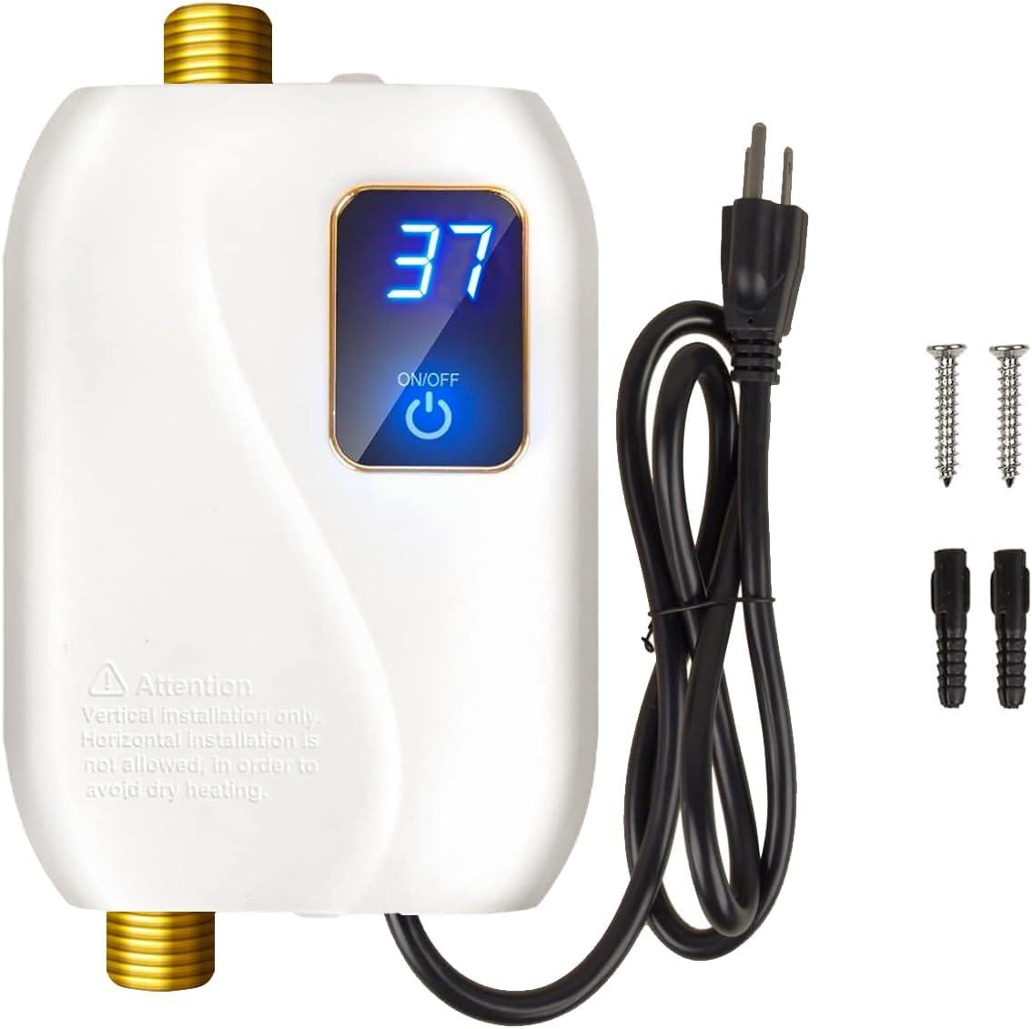 Electric Tankless Under-Sink Heated Warmed... Tested Hot Water Showdown!
