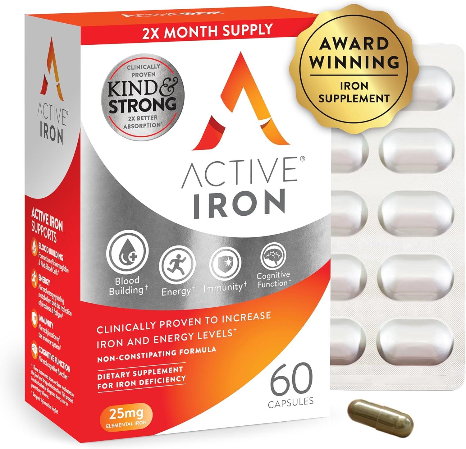 Compare Absorption-Boosting Iron: Tested, Non-Constipating, & Clinically Proven Supplement