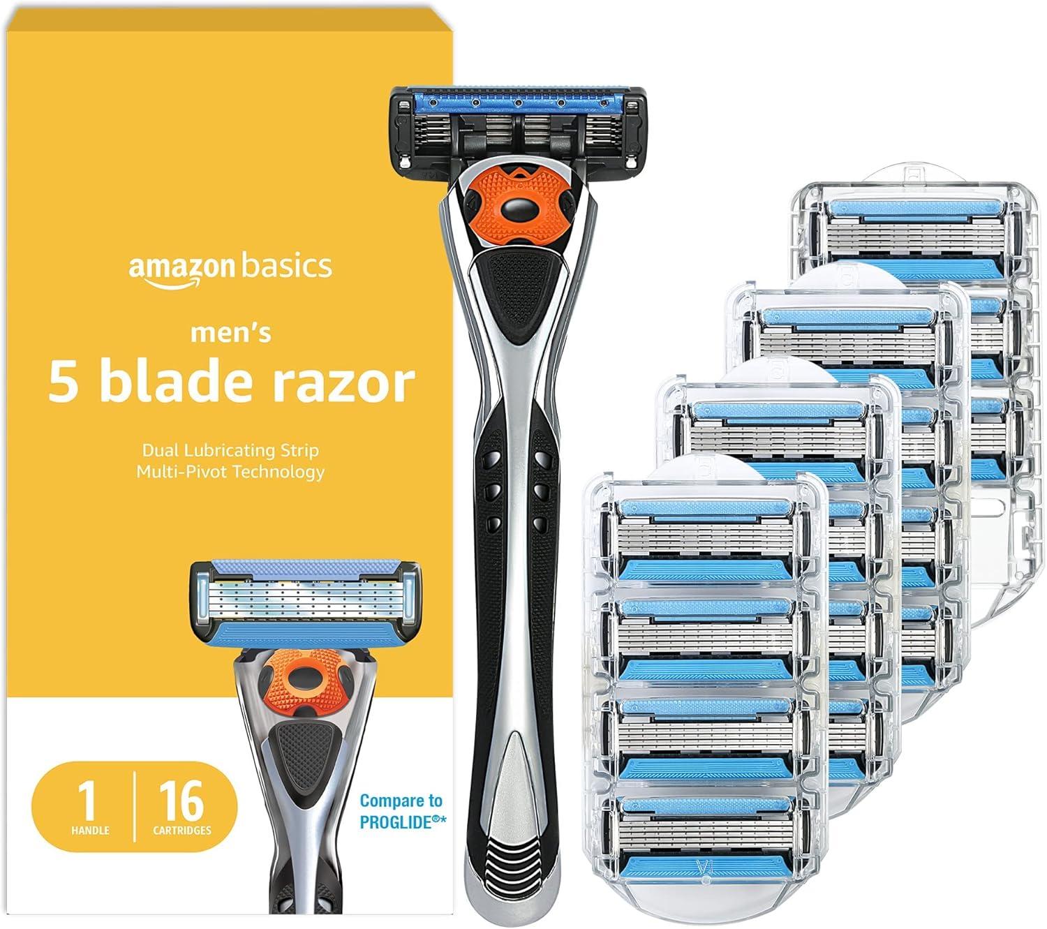 Amazon Basics 5-Blade vs. Precision 16-Cartridge Set: Tested Men's Grooming That Works...Really
