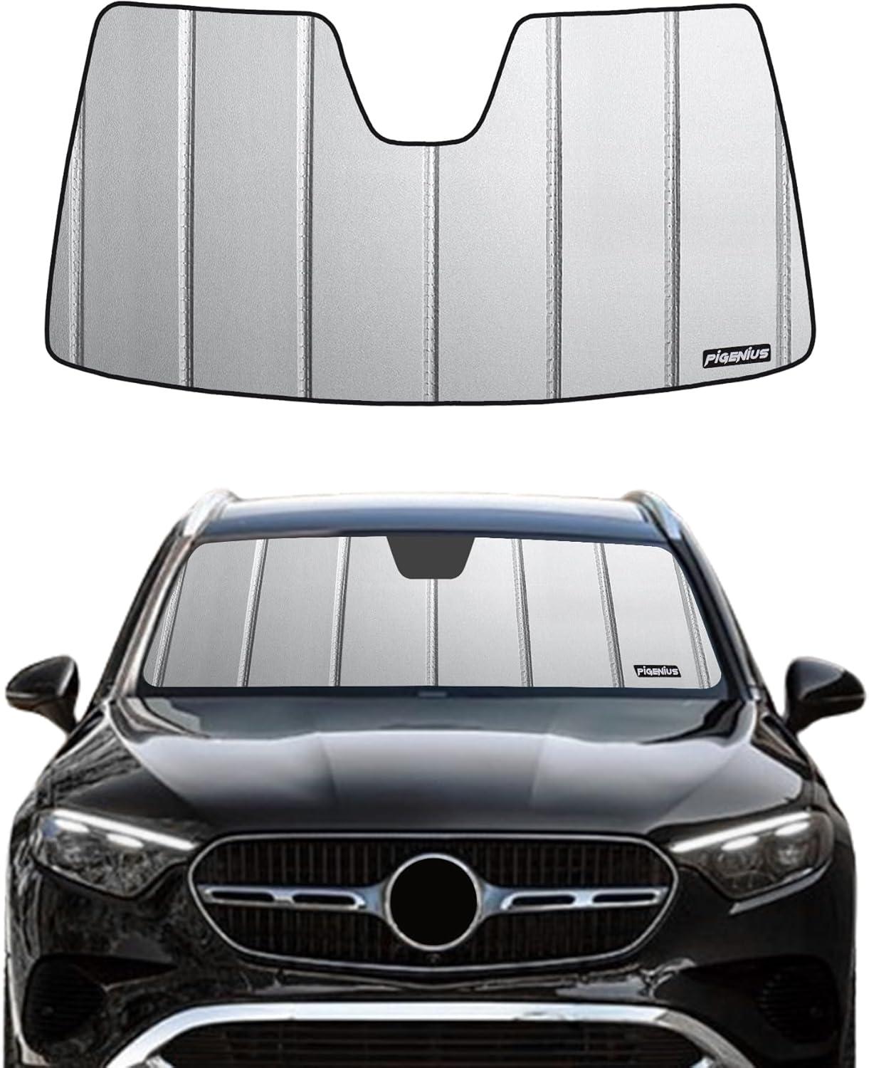 Glare-Reducing Mercedes GLE Sunshade vs. Tested GLS Shade: Custom Front Review... Perfect for Summer Savings