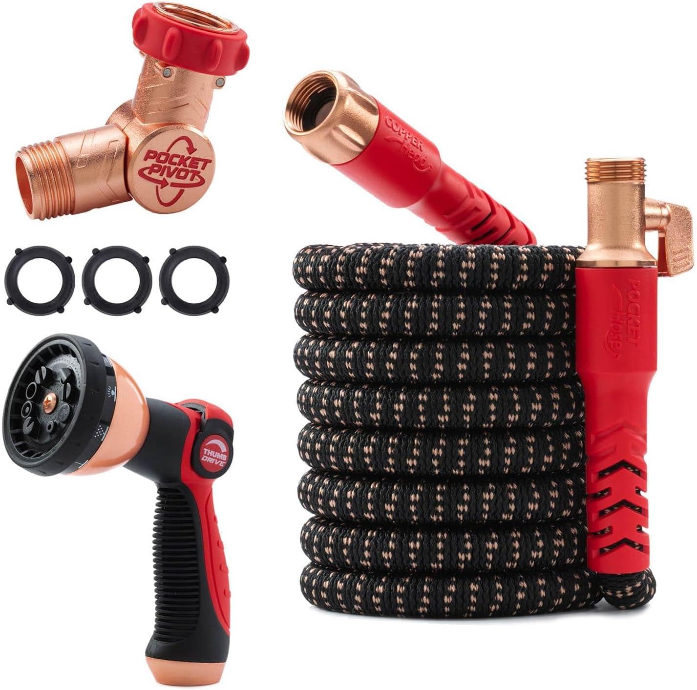 Pocket Hose vs Pivot: Showdown For Strong, Lead-Free Seasonal Use... Test Who Wins!