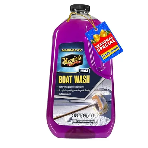 Meguiar's M43 Marine RV Boat Wash 64 oz bottle