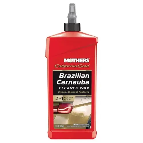 Mothers California Gold Brazilian Carnauba Cleaner Wax bottle