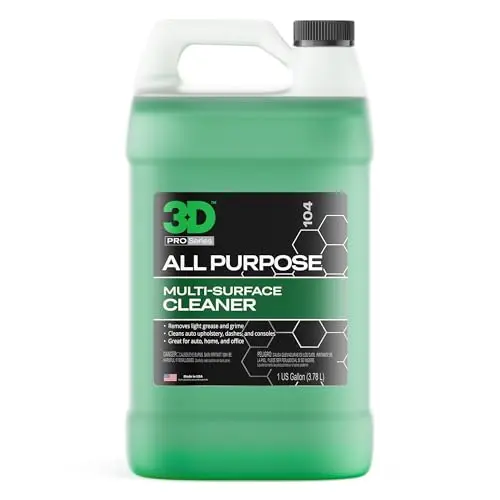 3D All Purpose Cleaner one-gallon jug for interior and exterior car cleaning