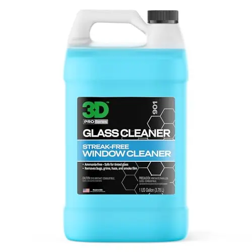 3D Glass Cleaner one-gallon container