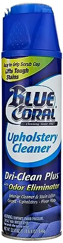 Blue Coral Upholstery Cleaner Dri-Clean Plus aerosol can
