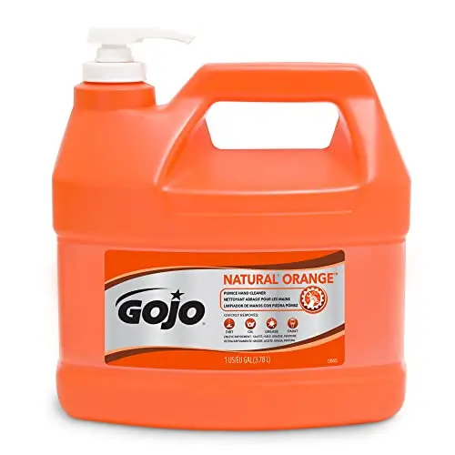 GOJO 1-gallon pumice hand cleaner with pump