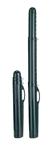 Plano Airliner Telescoping Rod Case in collapsed position