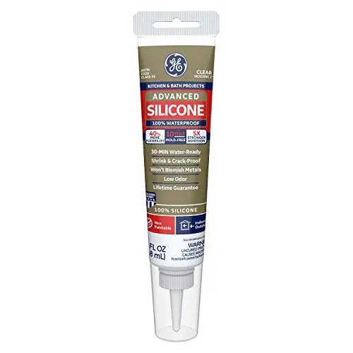 GE Sealants & Adhesives GE284 Advanced Silicone 2 clear tube
