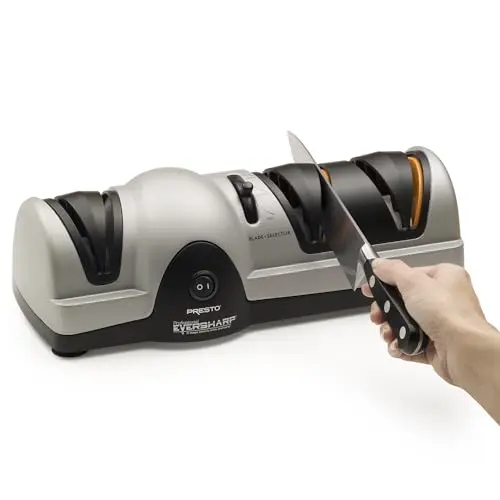 Presto 08810 Professional 3-stage electric knife sharpener