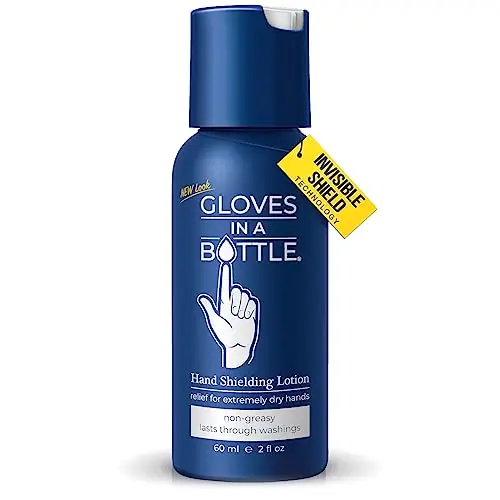 Gloves In A Bottle shielding lotion bottle for healthcare workers