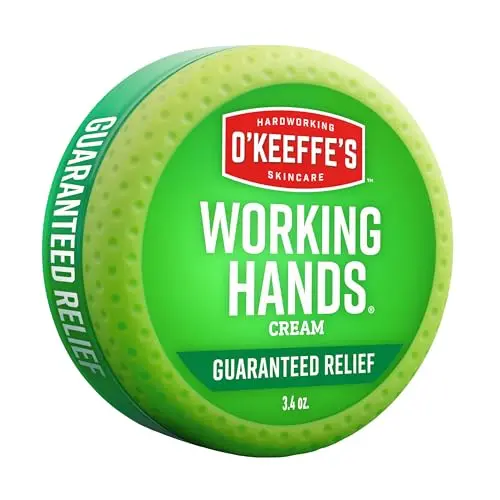 O'Keeffe's Working Hands cream in green jar