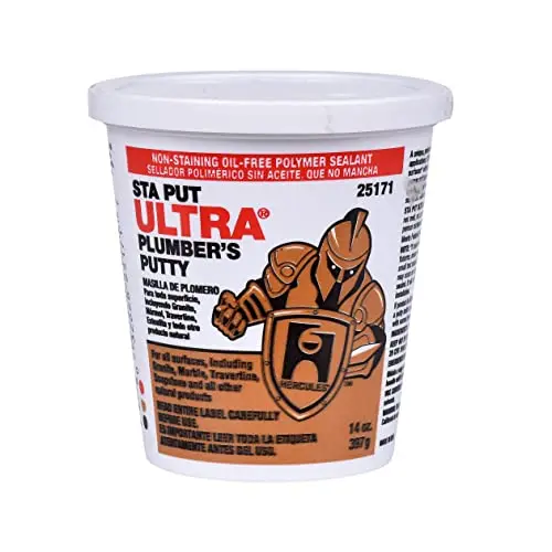 Oatey Sta Put Ultra Plumbers Putty in a 14 oz container