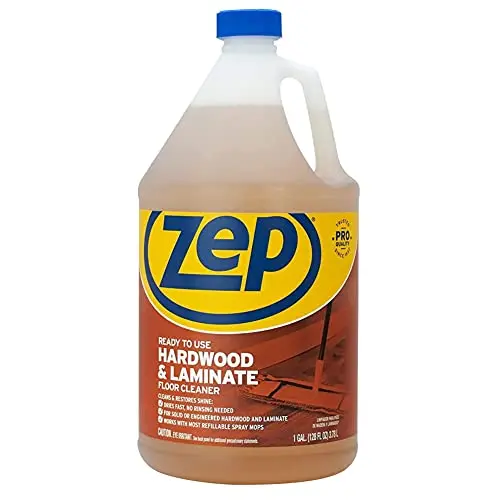 Zep Industrial Hardwood and Laminate Floor Cleaner Gallon Jug