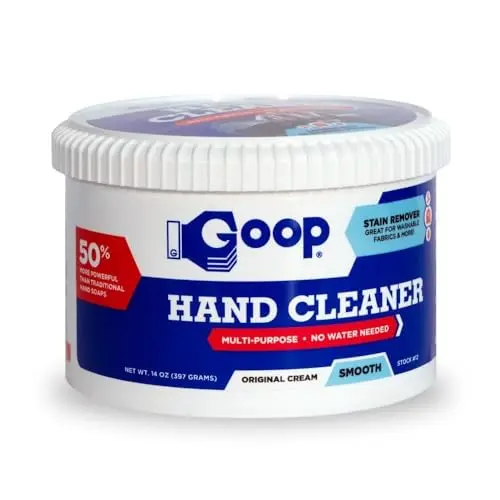 GOOP waterless hand cleaner in a portable tube
