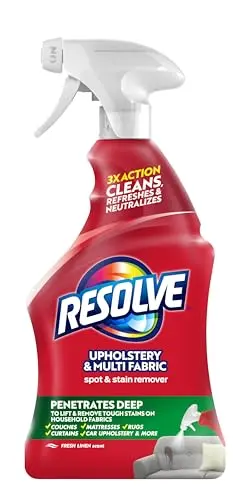 Resolve Liquid Multi-Fabric Cleaner and Upholstery Stain Remover bottle