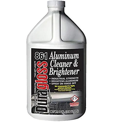 Duragloss 1-gallon bottle of aluminum cleaner and brightener