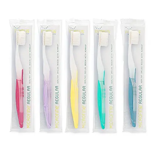 NIMBUS Extra Soft toothbrush pack with tapered bristles