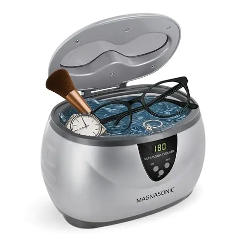 Magnasonic Ultrasonic Cleaner with stainless steel tank and digital display