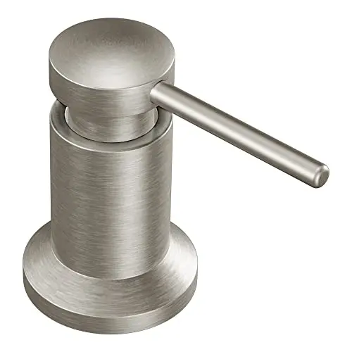 Moen spot resistant stainless steel kitchen sink soap dispenser