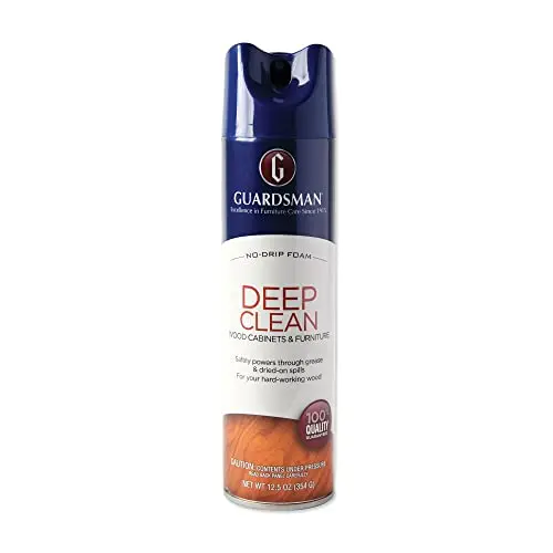 Guardsman Deep Cleaning Wood Cleaner aerosol can