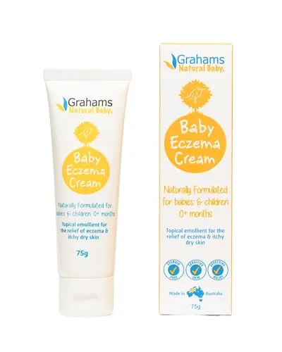Grahams Natural Baby Eczema Cream Moisturizer tube