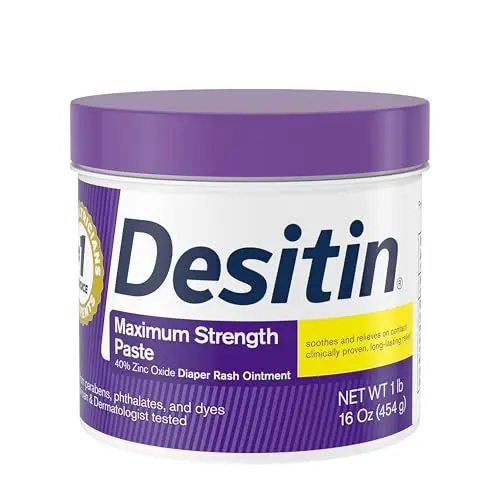 Desitin Maximum Strength Baby Diaper Rash Cream in 16oz jar