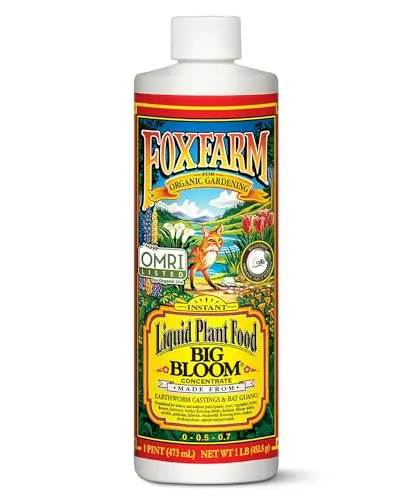 FoxFarm Big Bloom liquid plant fertilizer bottle