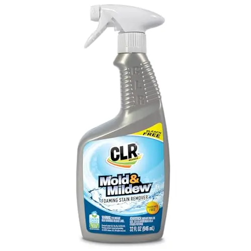CLR Mold and Mildew Clear bleach-free stain remover spray bottle