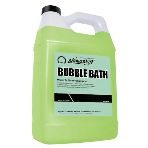 Nanoskin Bubble Bath Foaming Car Wash Shampoo gallon