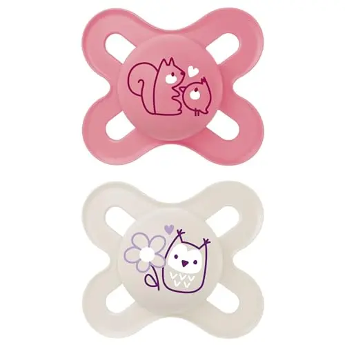 MAM Original Start matte baby pacifier with self-sterilizing case