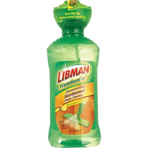 Libman Hardwood Concentrated Floor Cleaner bottle