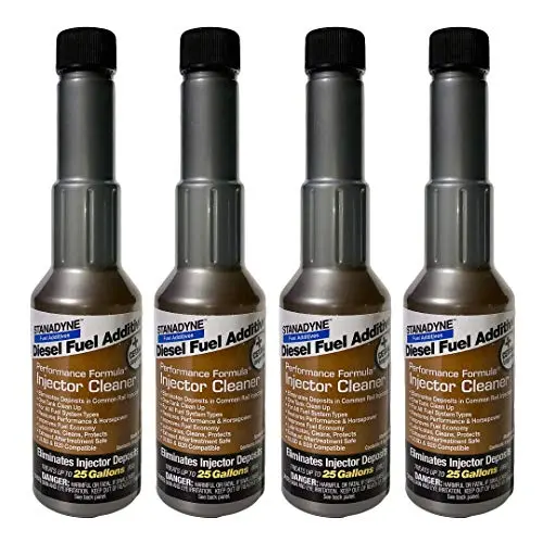 Stanadyne Performance Diesel Injector Cleaner pack of four 8-ounce bottles
