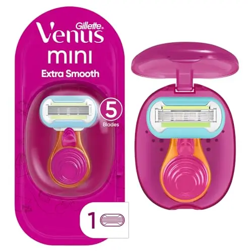 Gillette Venus Extra Smooth Travel Razor Kit with case
