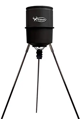 WILDGAME INNOVATIONS Quick-Set 225 lb tripod deer feeder with digital timer