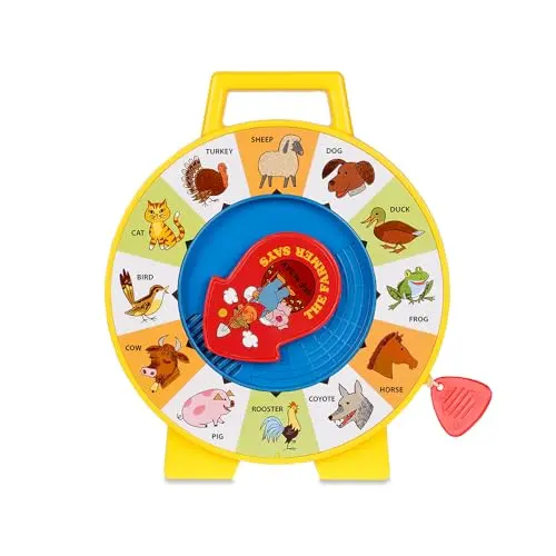 Fisher-Price Classics Farmer Says See 'n Say toy with animal pictures