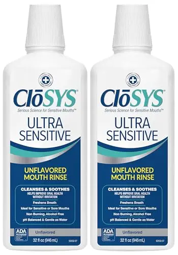 CloSYS Ultra Sensitive Alcohol Free Mouthwash bottle