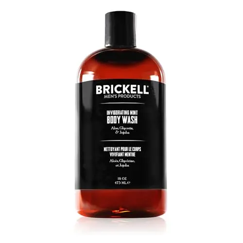 Brickell Men's Invigorating Mint Body Wash bottle