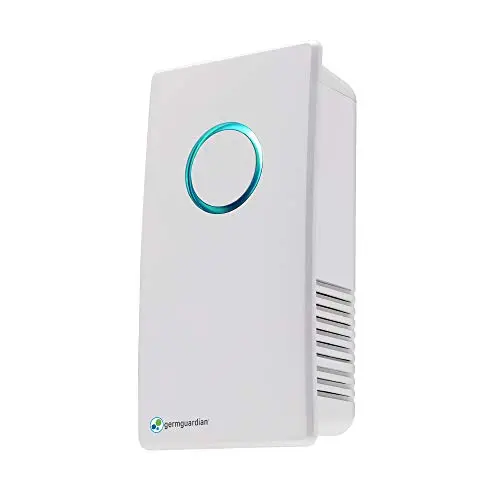 Germ Guardian GG1100W plug-in air sanitizer on a kitchen wall
